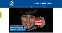 Desktop Screenshot of hands-on-science.co.uk